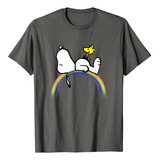 Peanuts - Playera Snoopy Rainbow