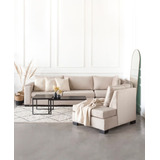 Sillon Rinconero Esquinero Monaco 3x2 En Pana