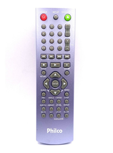 Controle Remoto Dvd  Philco Ph148 Ph148r Ph155 Ph170 Ph170n
