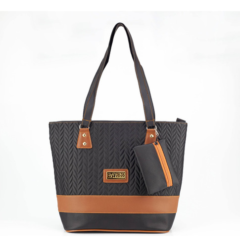 Bolsa Feminina Shopper Grande + Bolsinha Promoção Lançamento