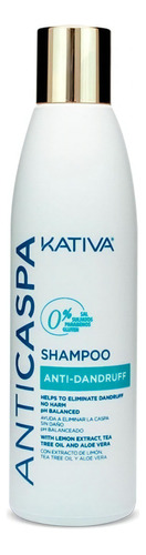 Shampoo Kativa Anticaspa 250ml - Ml A $9 - mL a $84