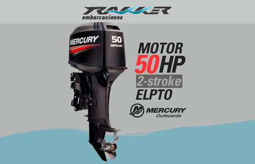 Motor Fuera De Borda Mercury 50 Hp Elpto (2 Tiempos)