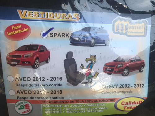 Cubre Asientos De Spark