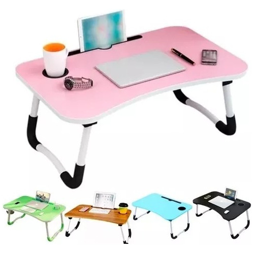 Mesa Cama Portátil Bandeja Notebook Laptop Teletrabajo