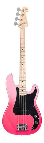 Baixo Sx Sbm2 Pb 4c Basswood Braco Maple Pt Pink Twilight