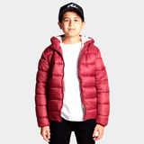 Campera Rusty Crazy Puffer Coat Piel Interior Unisex Niños 