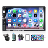 Radio Carro Bluetooth + Camara Usb Sd Pantalla 7 Hd Mod 2023