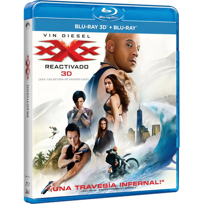 XXX Reactivado Blu-ray 3D Acción 2 Discos Paramount HD Subtítulos Español | MercadoLibre