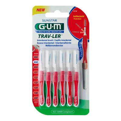 Cepillos X6 Und Interdentales Portátiles Proxabrush Gum | MercadoLibre