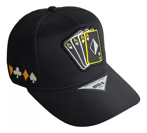 Gorra Clásica Moda Beisbolera Logo Juego Póker Hombre Mujer