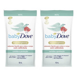 Sabonete Líquido Dove Baby 180ml Hidrat Sensível - Kit C/2un