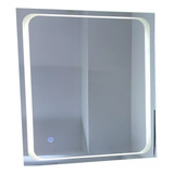 Espejo Led 3 Tonos De Luz 29w Boton Touch Dimeable 50x60 Cm 