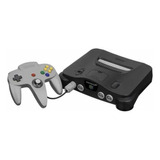 Nintendo 64 Standard  Color Negro