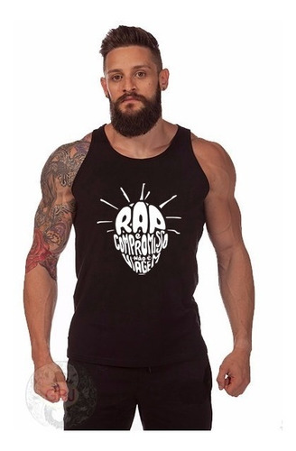 Camiseta Camisa Regata Sabotage Rap É Compromisso - Promoç