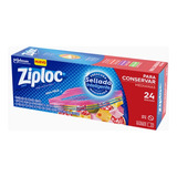 Bolsa Para Conservar Ziploc Mediana 24 Unidades Hermética