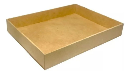 1 Cajas Sin Tapa 40cm X 30cm X 10cm De Madera Pino 19mm