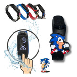 Relógio Digital Miband Herois Infantil Liquidação Sonic