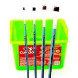 Kit C/ 4 Pincel Chato 486 Pelo Especial Ponei Condor