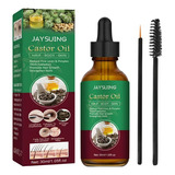 Jay Castor Oil Serum Promueve Crecer Pestañas, Cabello Cejas