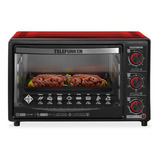 Horno Eléctrico De Convección Telefunken 1750w 30 Litros