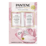  Pantene Nutrient Blends Miracle Moisture Boost Rose Water S