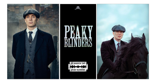 Cuadro Decorativo Peaky Blinders (triptico)