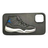 Funda Para iPhone Estilo Casetify Jordan Rojo Azul 