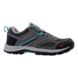 Zapatillas Montagne Grandview Color Gris/aqua - Adulto 39 Ar