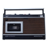 Grabador Cassette Grundig C231 Aleman Portatil 1974 Antiguo