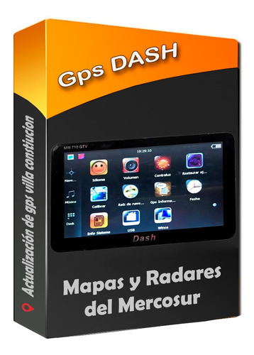Actualizacion Gps Dash Mw 510tv Mapas Mercosur Igo