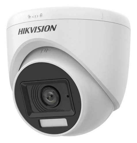 Ds-2ce76d0t-lpfs Hikvision Câmera Dome Duo Light Color Audio