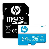 Tarjeta De Memoria Hp Hfud064-1u1ba Con Adaptador Sd 64gb