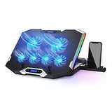 Base Enfriadora Para Laptop Cooling Pad Rgb Gaming Cooler