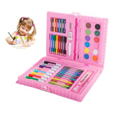 Set Arte 68 Pcs Maleta Lapices De Colores Lapiz Para Pintar