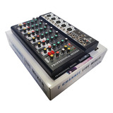 Mixer Mezclador 7 Canales American Sound Asmx7