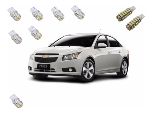 Kit Lampadas Led Tipo Xenon Cruze