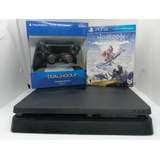 Console Playstation 4 Slim Hd 1 Tera Ps4 Sony Video Game