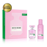 Benetton U.d. Love Yourself Edt 80ml + Deo 150ml - Mujer