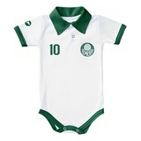 Body Bori Bebê Infantil Camisa Polo Times Futebol Oficial