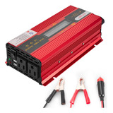 Inversor De Corriente Convertidor Para Auto 4000w- Dc12v/24v