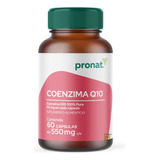 Coenzima Q10  Pronat Ultra 60 Cápsulas Sabor Natural