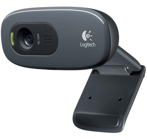 Webcam Hd Logitech C270, 3mp Foto E 720p Em Vídeo