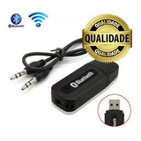 Adaptador Receptor Bluetooth Usb Musica P2 Chamada Som Carro