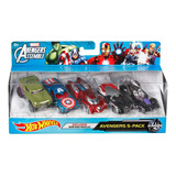 Hot Wheels Marvel Avengers Assemble Avengers Paquete De 5 Ex
