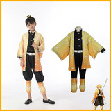 Roupa De Quimono Infantil De Cosplay Demon Slayer - Kamado T