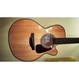 Guitarra Electroacústica Takamine Gf15ce Natural C/funda 