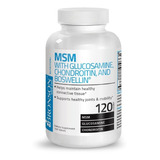 Bronson | Msm | Glucosamine | Boswellin | 120 Tablets