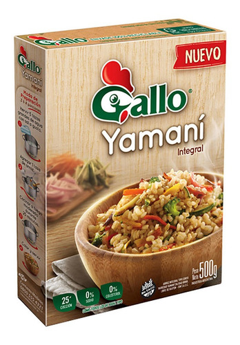 Arroz Gallo Yamani Integral X 500 Gr