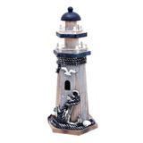 Faro De Madera Nutico Decoracin De Bao Faro Figuras Decorati