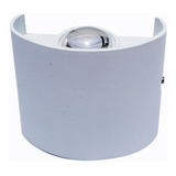 Arbotante Muro Led 6w Blanco Luz Calida Exterior Arcob2 